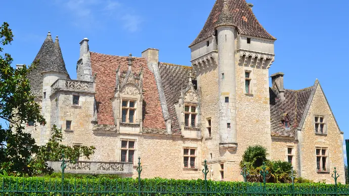Castle, Chateau Des Milandes, renaissance, tower, dordogne, france